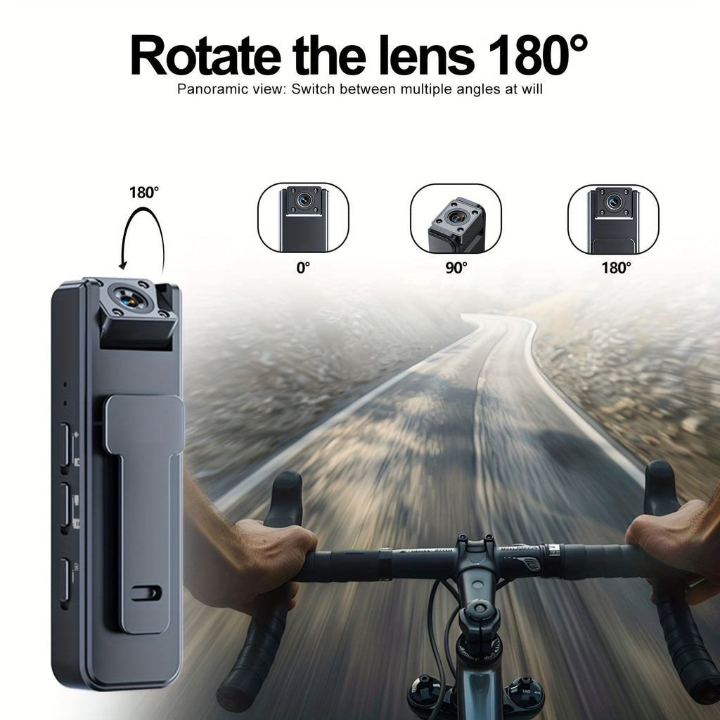 Mini Camera with Clip for Video Recording