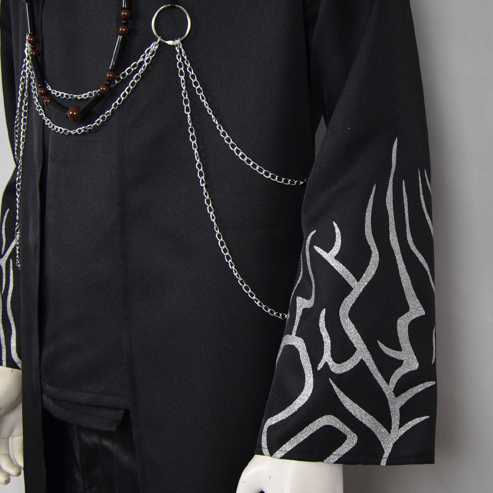 Boys Black Halloween Costume Set Korean Hanbok