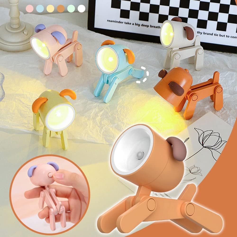 LED Night Light Adjustable Animal Desk Lamp