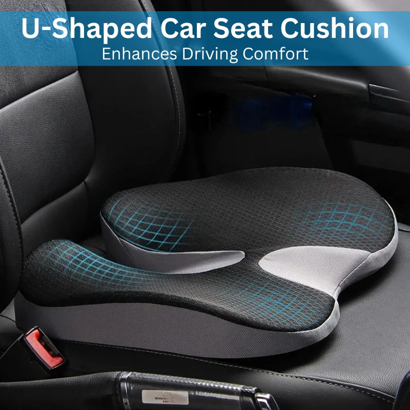 Seat Cushion Memory Foam Ergonomic Support Pad