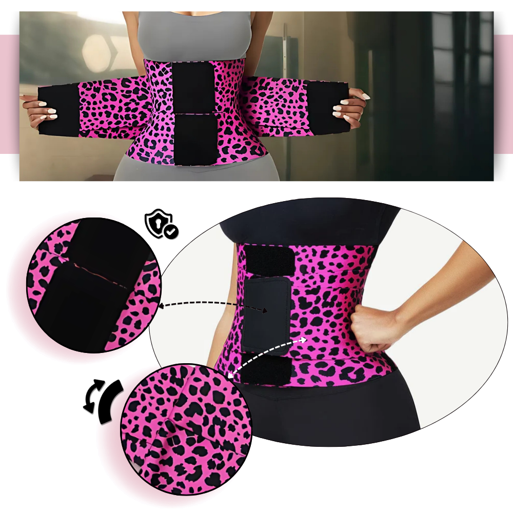 Waist Trainer Sweat Belt Body Shaper Wrap