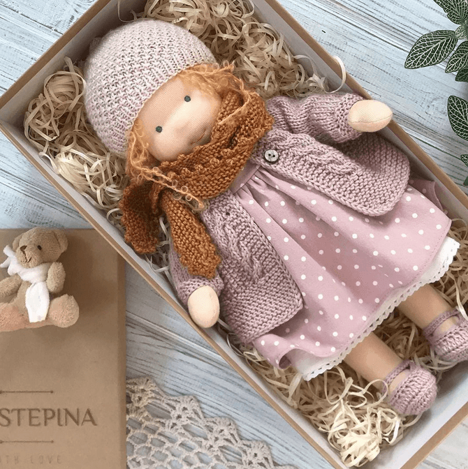 Dolls Handmade Cotton Soft Toy Gift Set