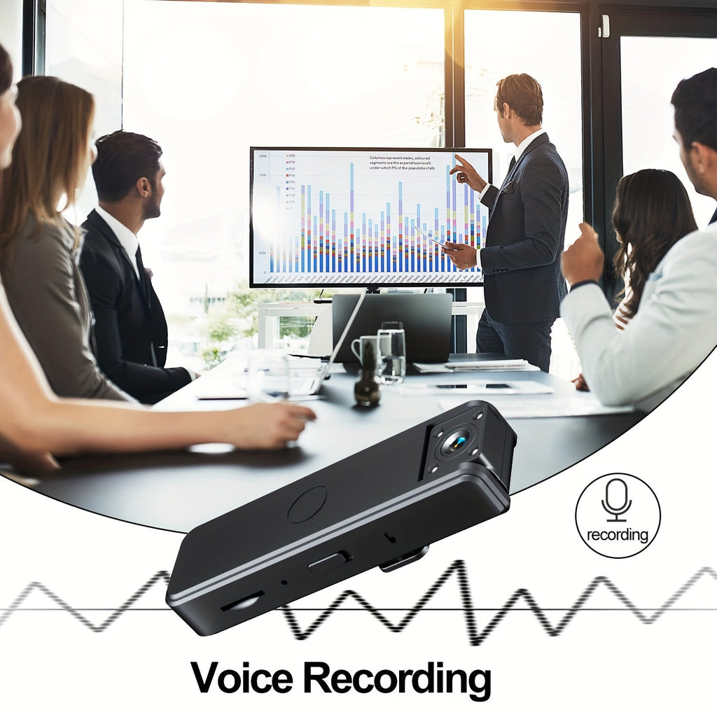 Mini Camera with Clip for Video Recording