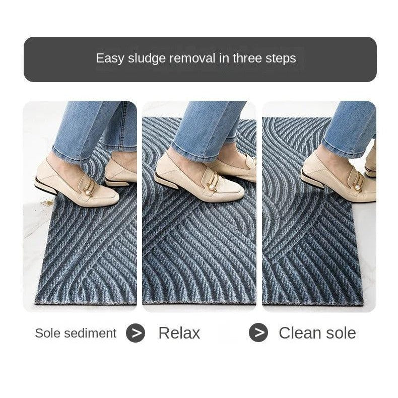 Door Mat PVC | Non Slip Cuttable Rug Entrance