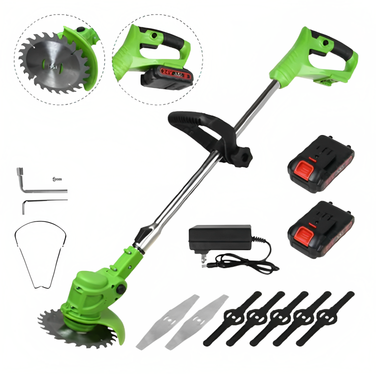 Cordless Grass Trimmer with Adjustable Handle