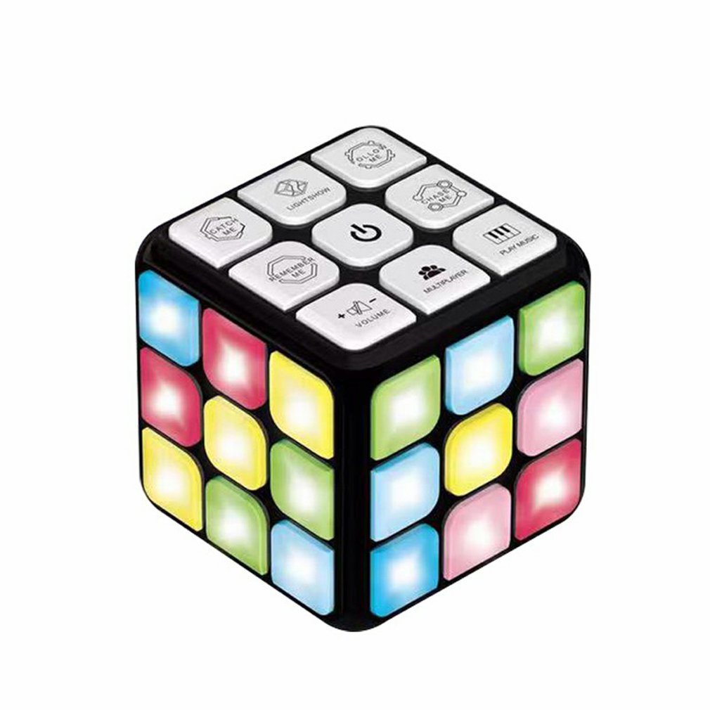 Puzzle Cube Toy with LED Light Effects