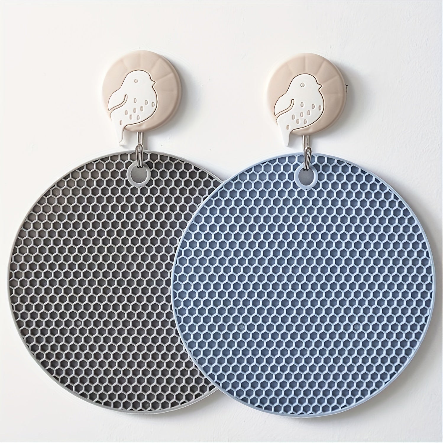 Silicone Heat Resistant Trivet Mat Round