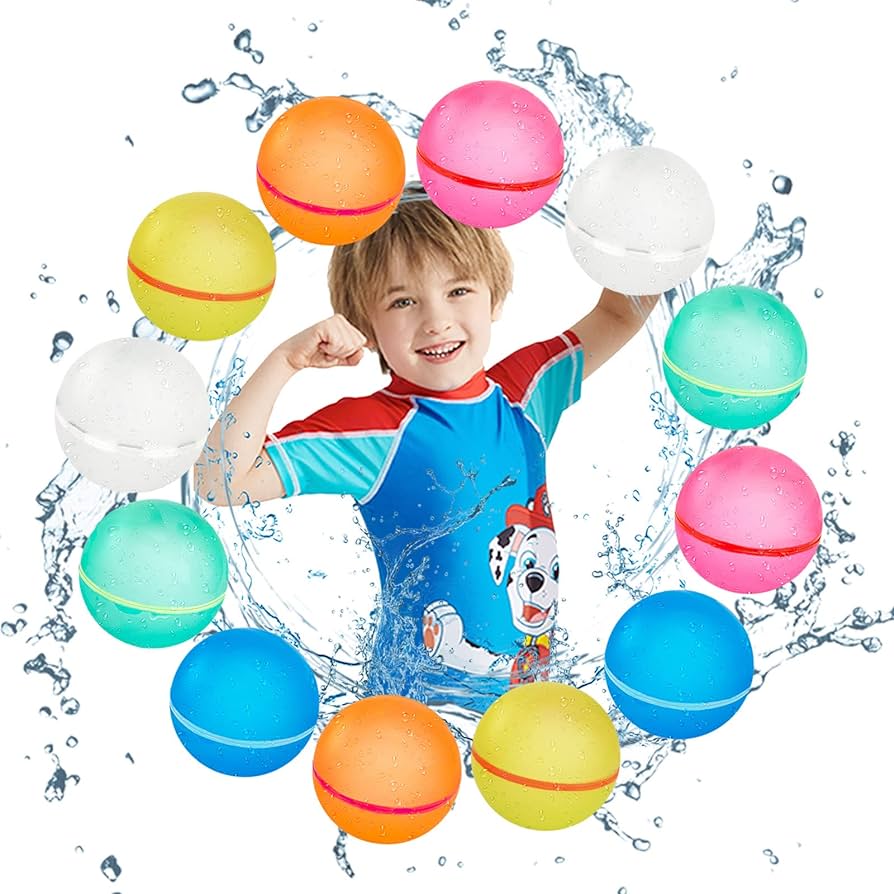 Water Balloons Reusable Eco Silicone Kids Toy