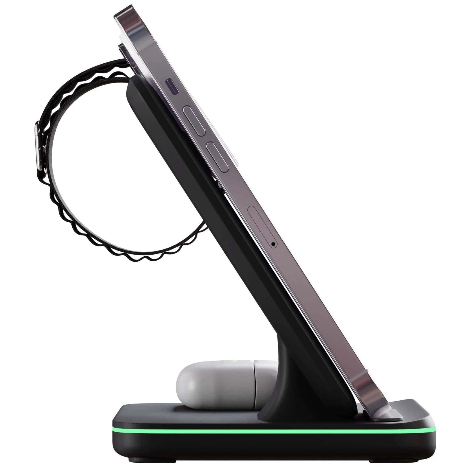 Wireless Charging Station for Phone Watch Earbuds