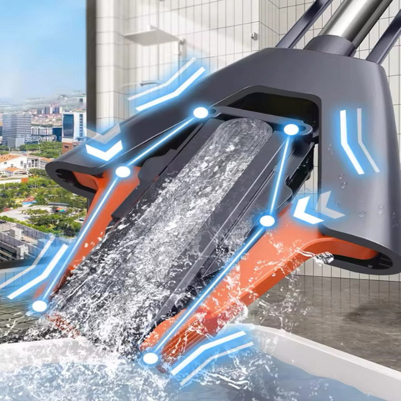 Mop Adjustable Sponge Head Easy Floor Cleaner