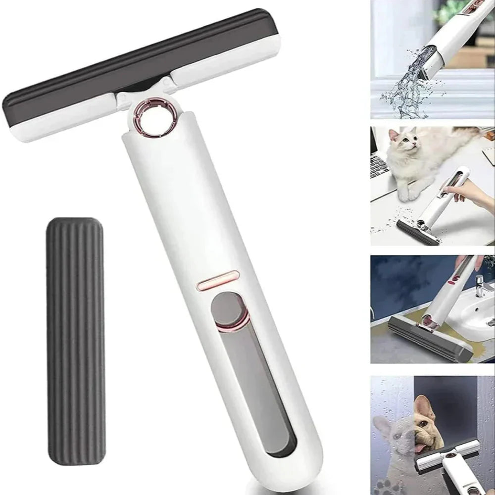 Window and Surface Cleaning Squeegee Tool