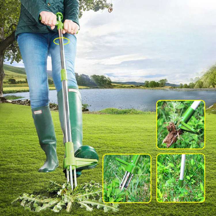 Garden Weed Removal Tool Stainless Steel Root Puller
