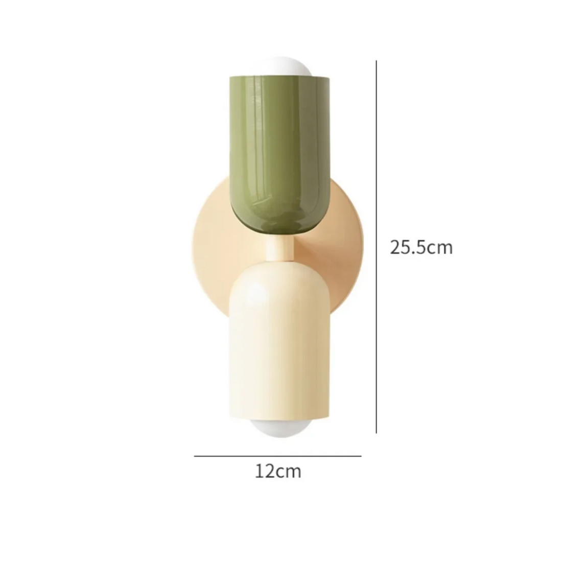 Modern Scandinavian Metal Wall Light