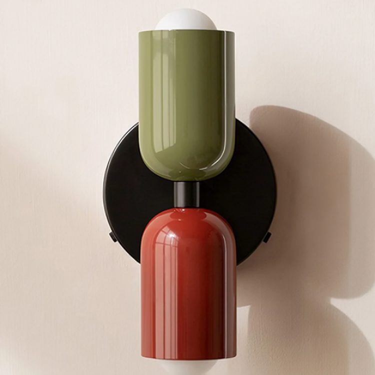 Modern Scandinavian Metal Wall Light