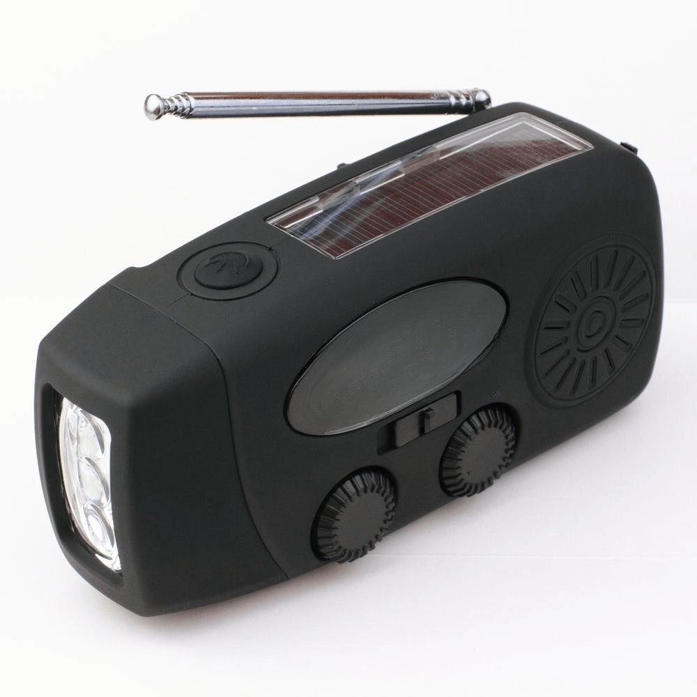 Emergency Solar Hand Crank Survival Radio
