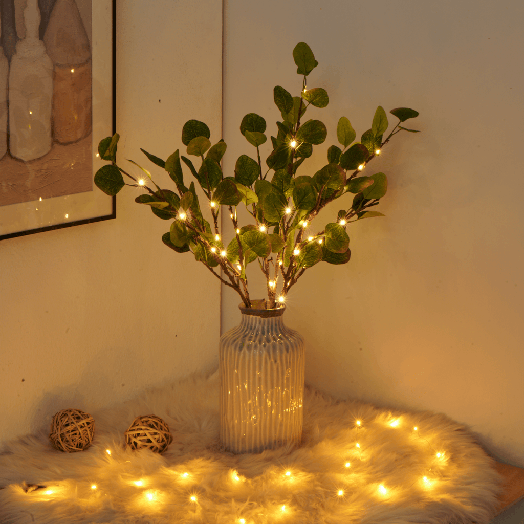 Fairy Lights Decorative Table Arrangement