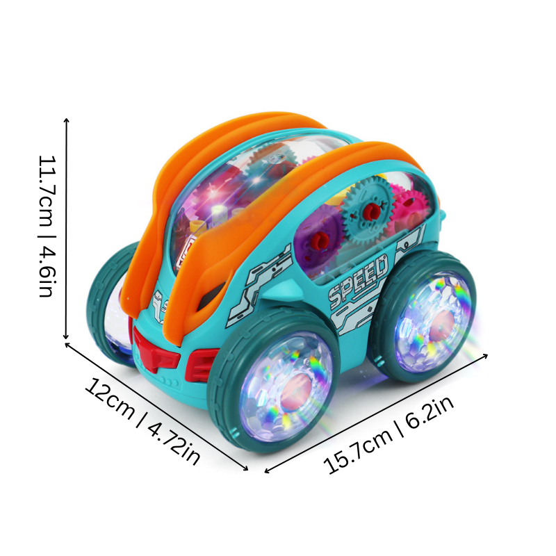 Toy Car LED Light Spinning Action Vehicle