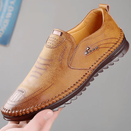 Men's summer barefoot loafers | Lightweight slip-on shoes