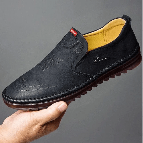 Men's summer barefoot loafers | Lightweight slip-on shoes