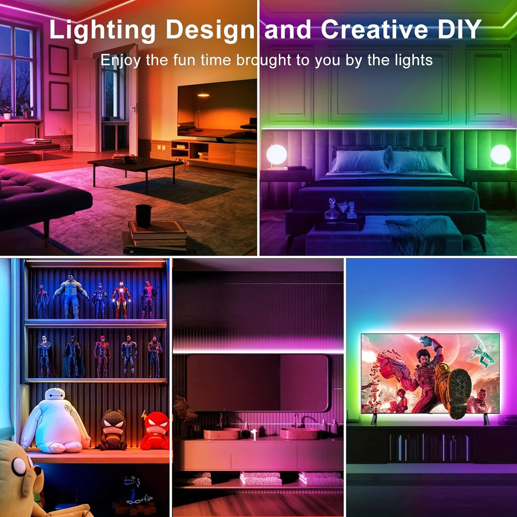 LED Strip Lights Colour Changing with App Control