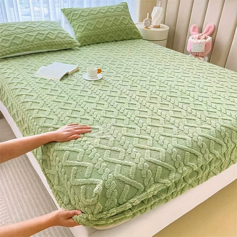 Duvet Cover Set Soft Velvet Bedding