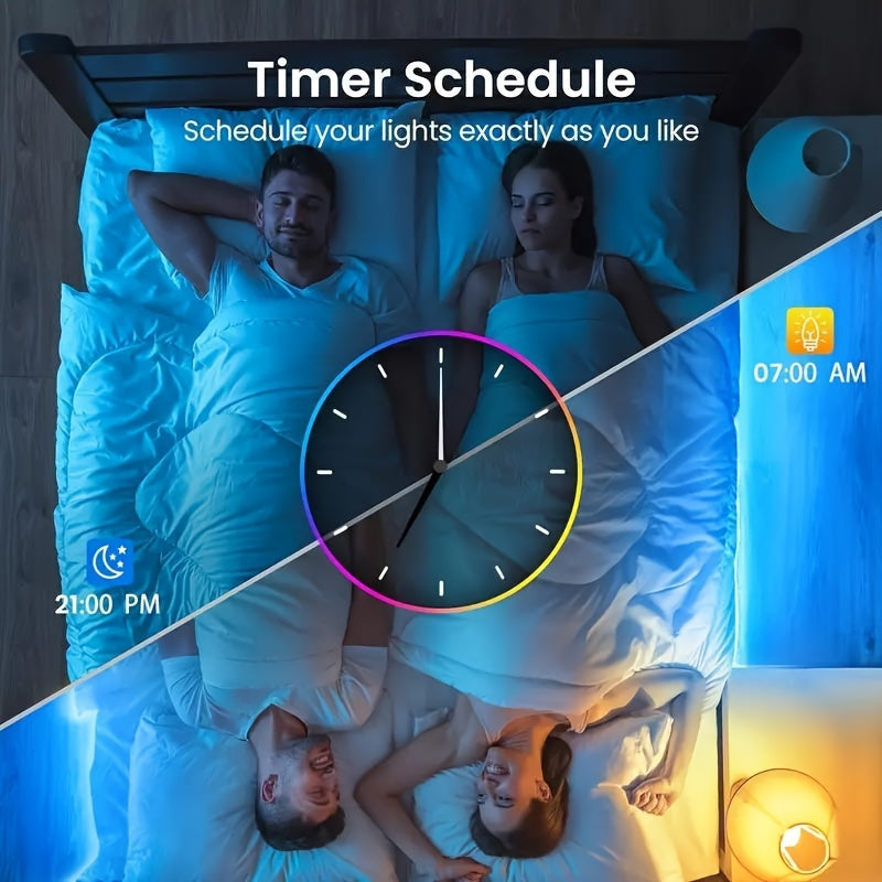 LED Strip Lights Colour Changing with Music Sync