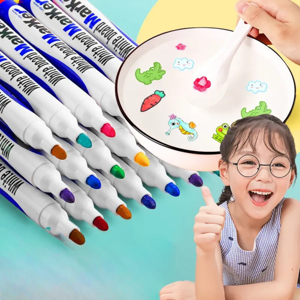 Colouring Water Drawing Washable Art Pens Set