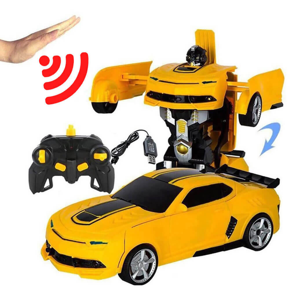 Remote Control Transforming Robot Car Toy