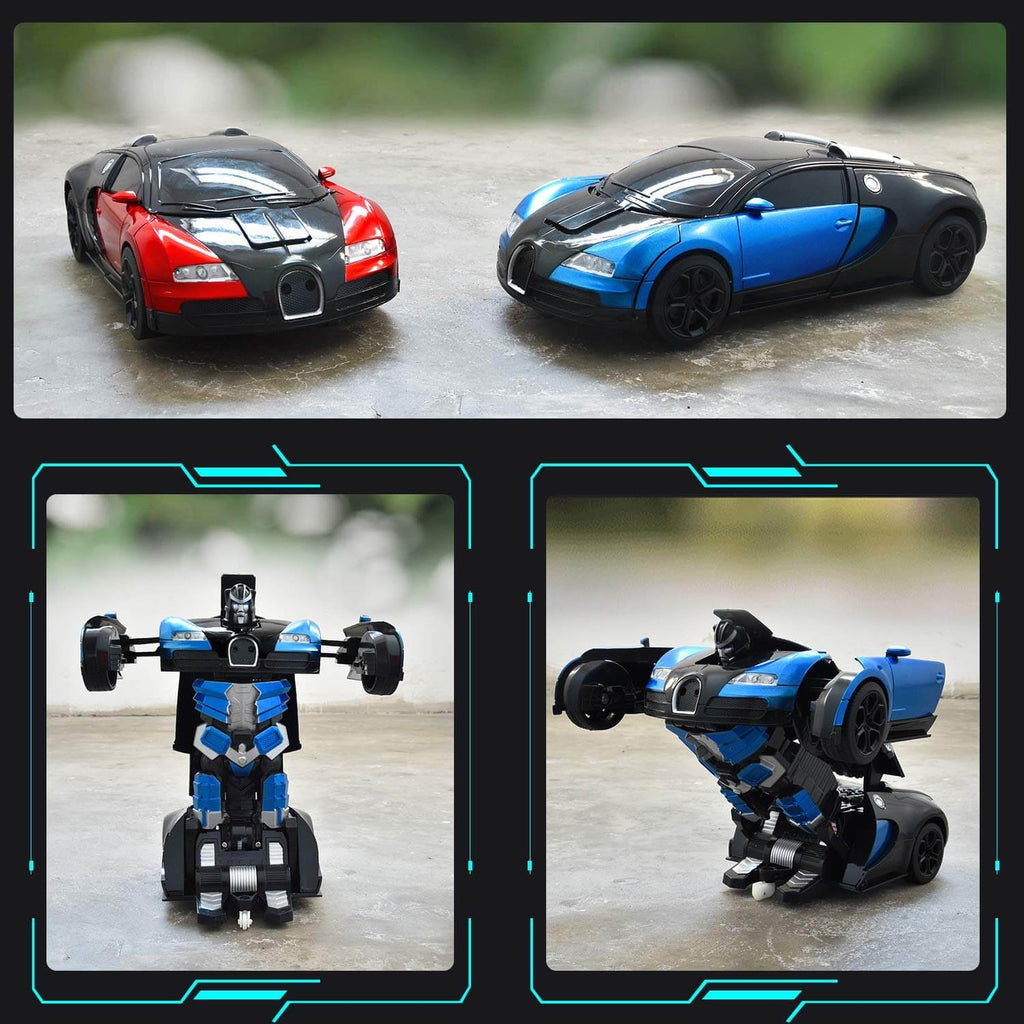 Remote Control Robot Car Transforming Toy