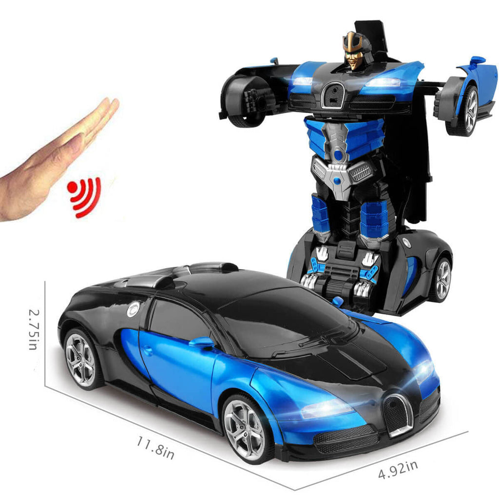 Remote Control Transforming Robot Car Toy