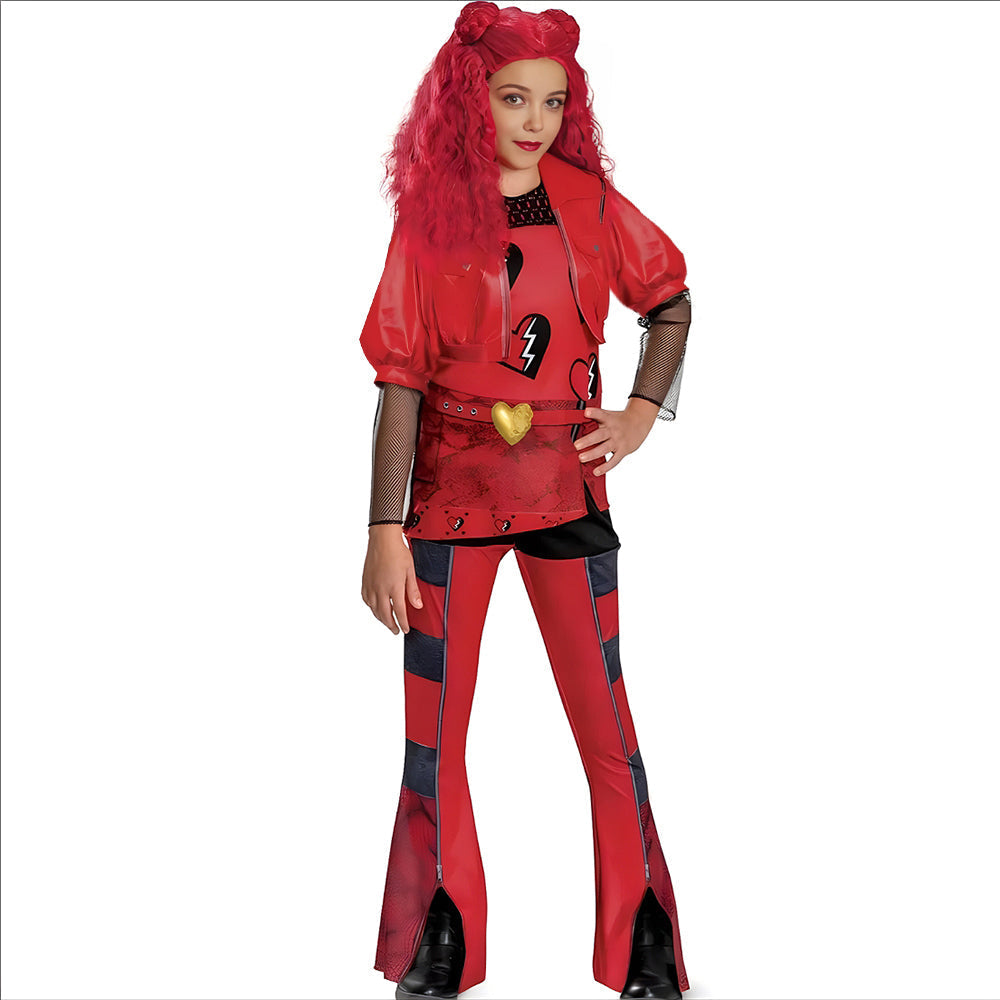 Red Princess Halloween Cosplay Outfit