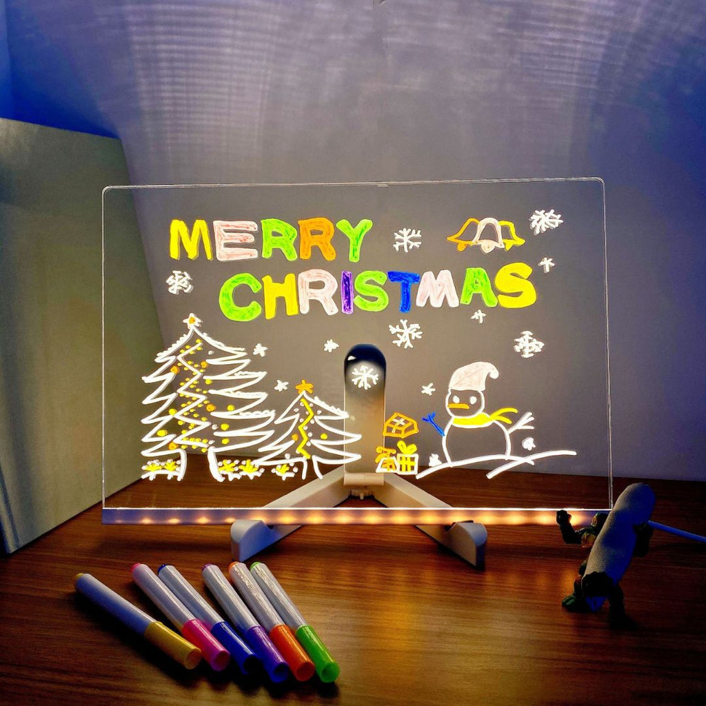 LED Drawing Board Light Up Writing Toy
