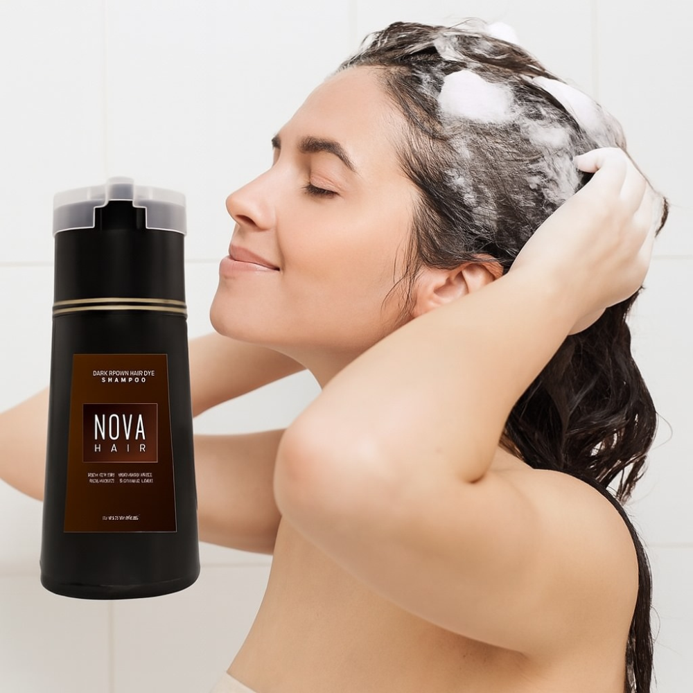 Hair Dye Shampoo Natural Shine