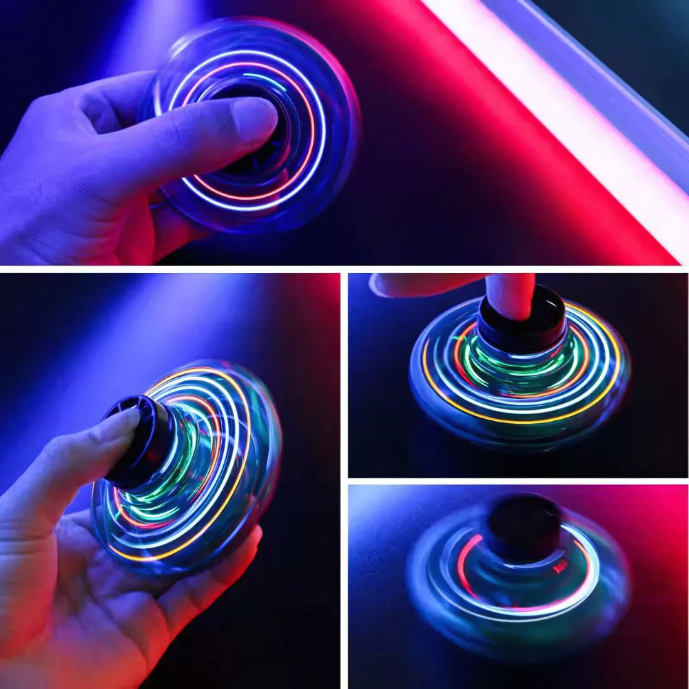 Flying Toy LED Hand Controlled Spinner