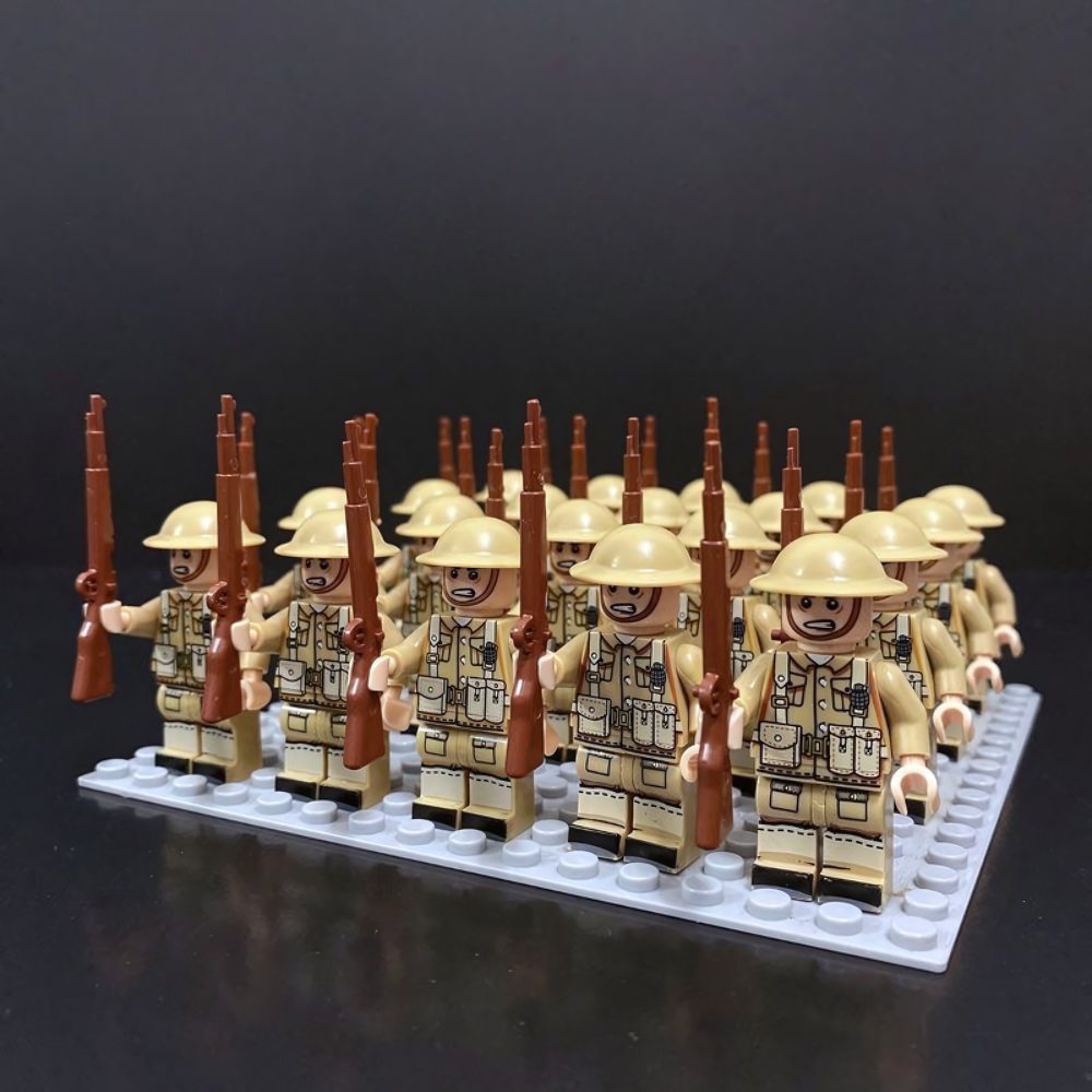 Military Soldier Building Block Toy Set