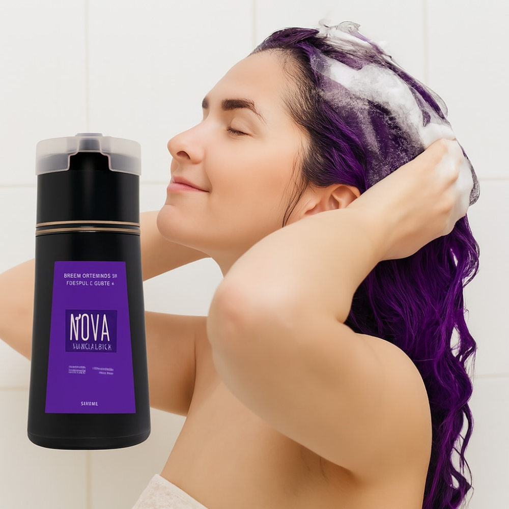 Hair Dye Shampoo Natural Shine