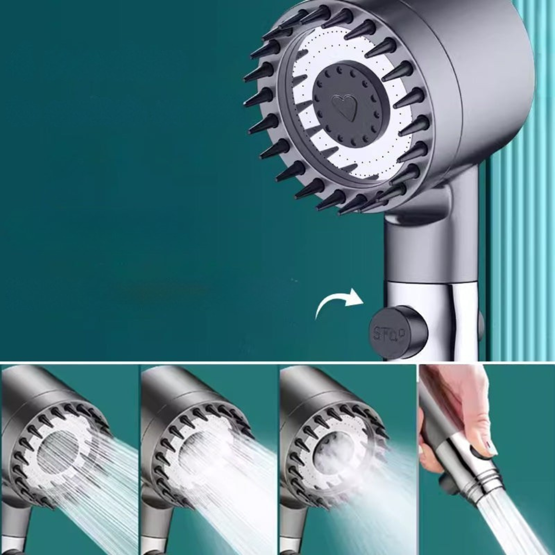 High Pressure Shower Head with Water Filter