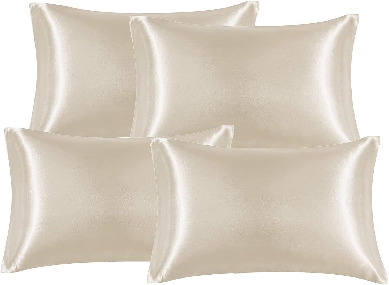 Satin Pillowcases Silky Soft Skin-Friendly Set