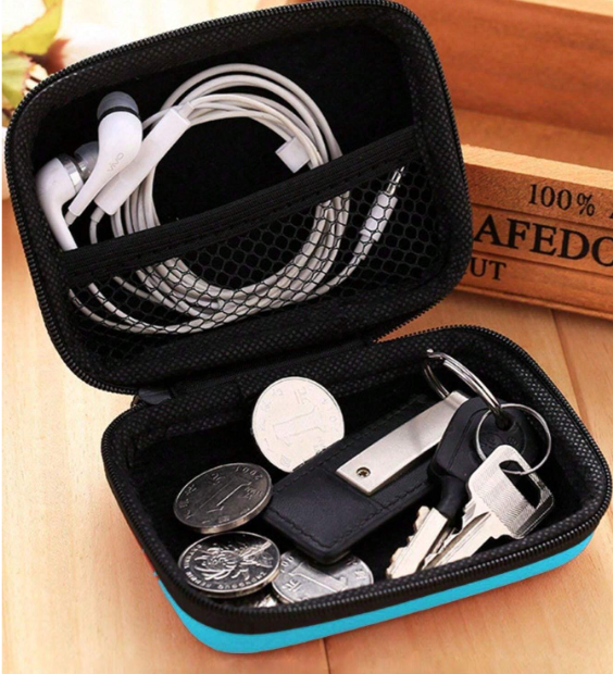 Hard Drive Carry Case Shockproof Travel Bag