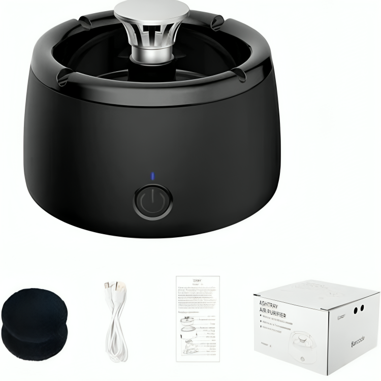 Smokeless Electric Ashtray with Air Purifier