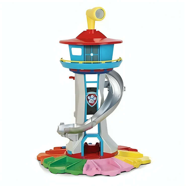 Kids Play Tower with Slide and Figures