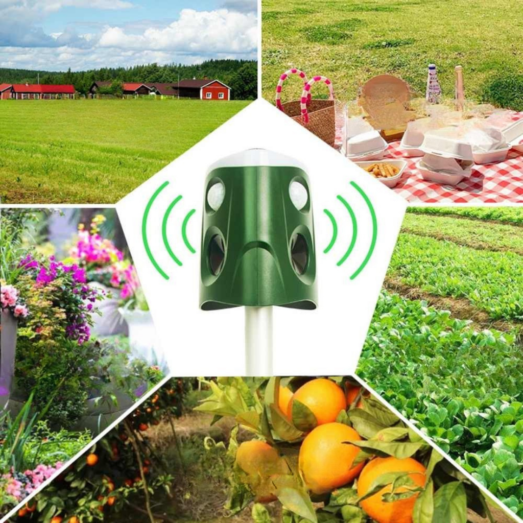 Cat and Animal Repellent Solar Outdoor Deterrent