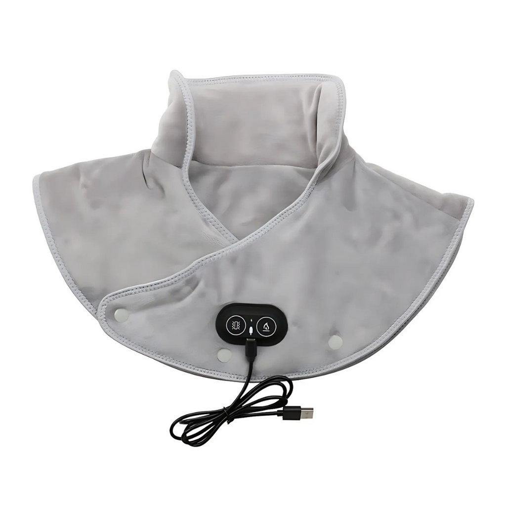 Electric Blanket with Shoulder and Neck Heating