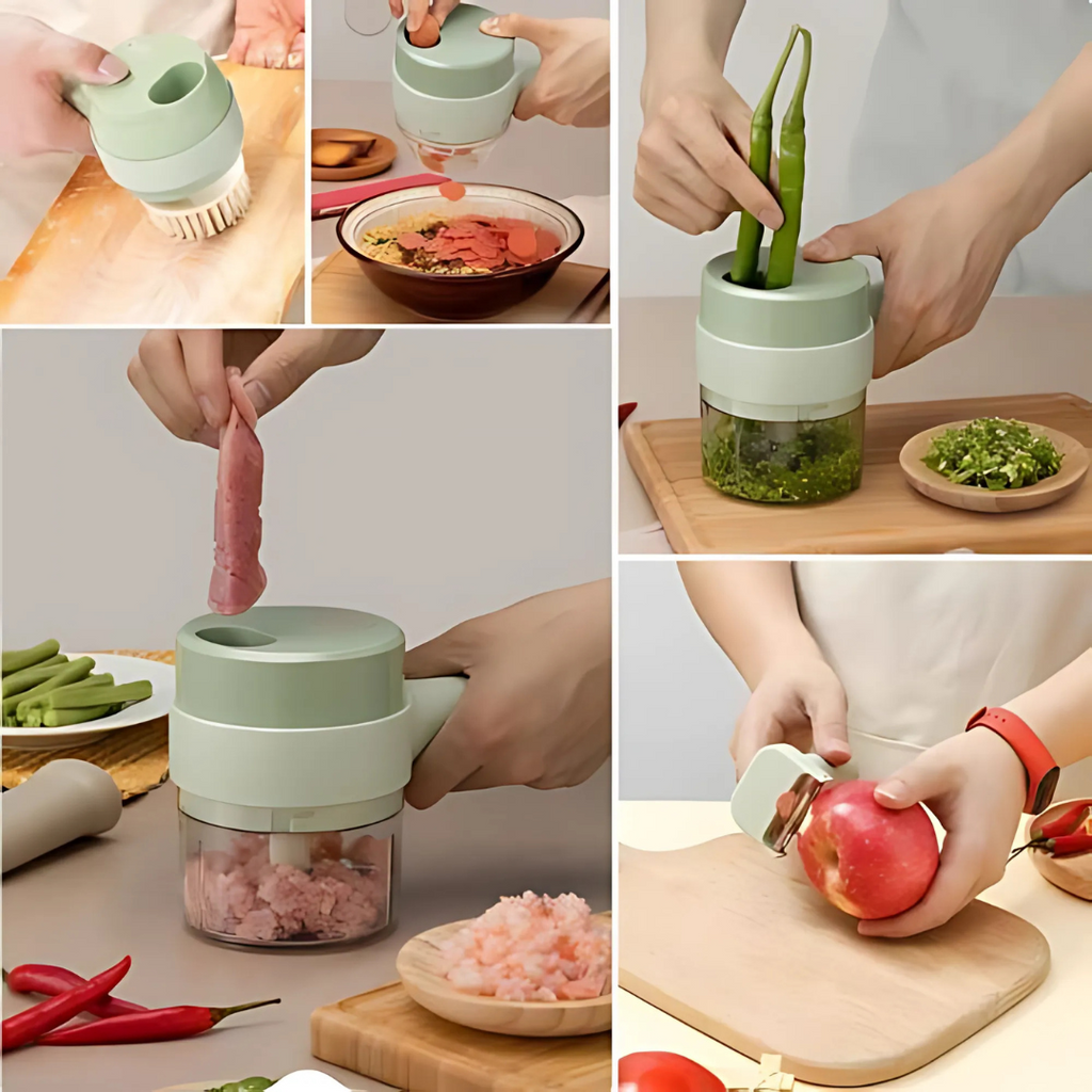 Food Processor Electric Mini Vegetable Chopper
