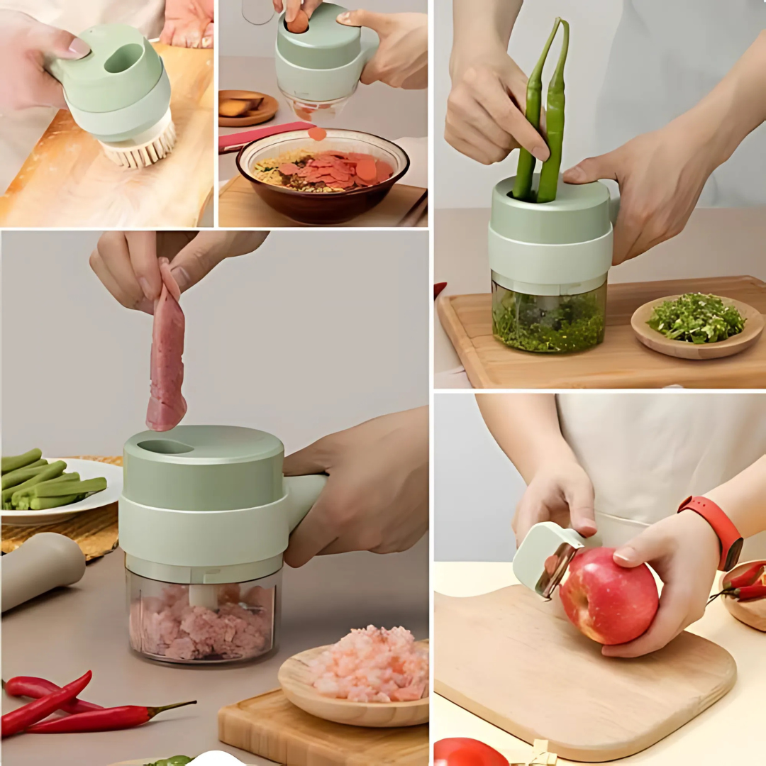 Food Processor Electric Mini Vegetable Chopper