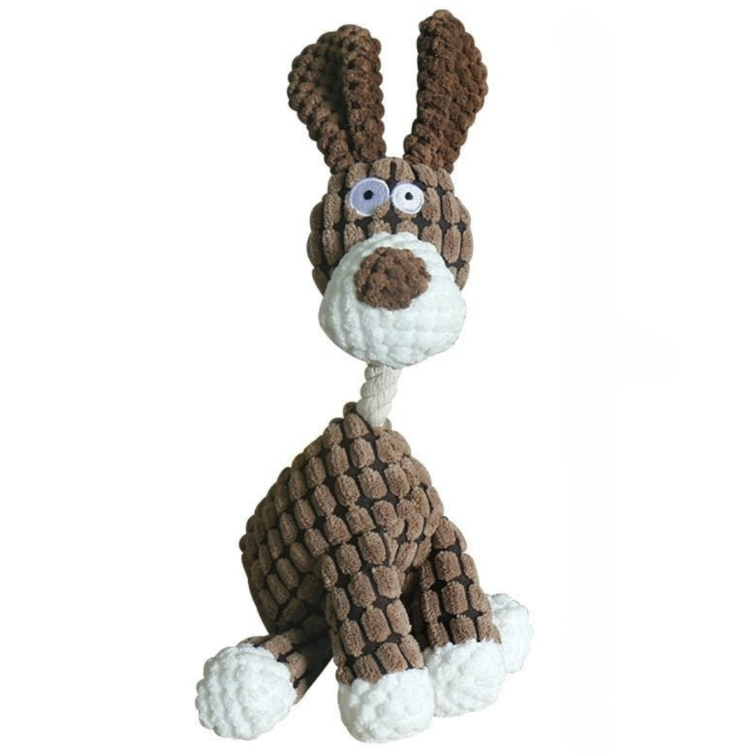 Dog Toy Plush Chew Set for Aggressive Play
