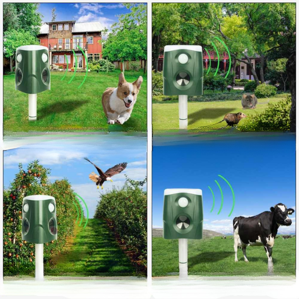 Cat and Animal Repellent Solar Outdoor Deterrent
