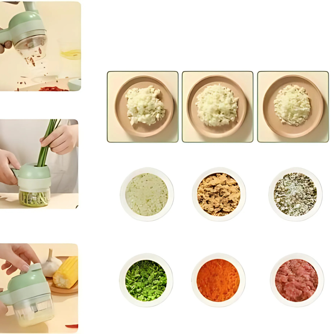 Food Processor Electric Mini Vegetable Chopper