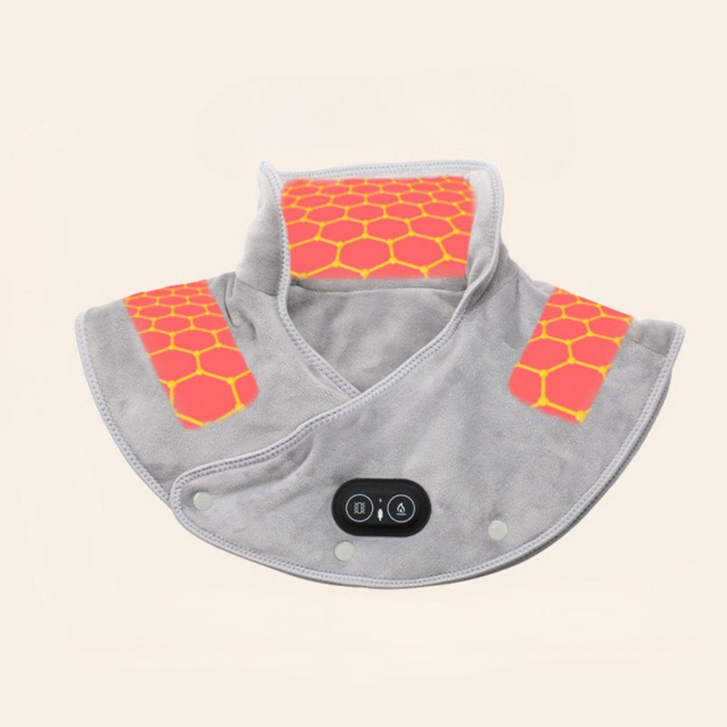 Electric Blanket with Shoulder and Neck Heating