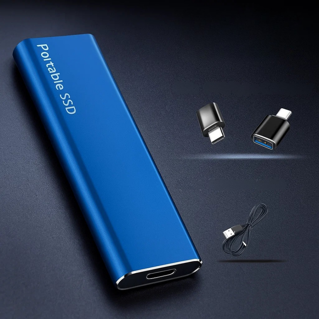 Portable SSD with USB-C Fast Data Transfer